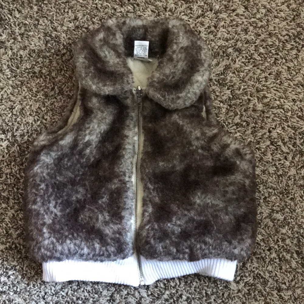 Vintage Nordstrom Kid’s Fur Vest
